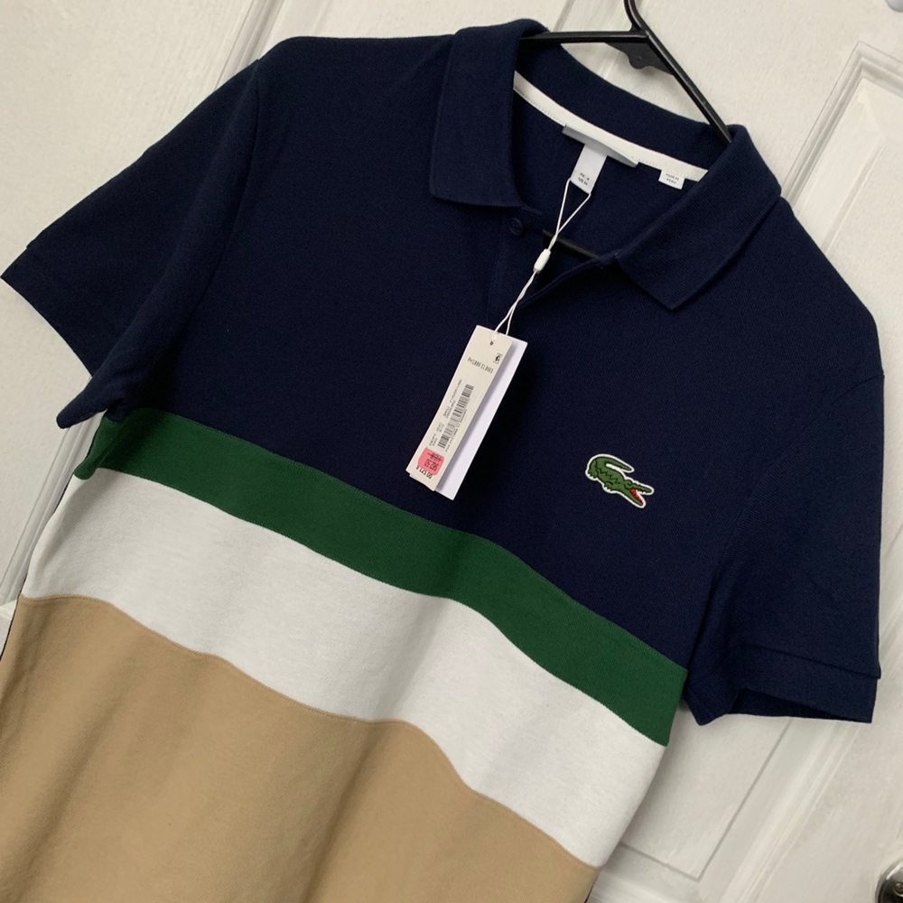 LACOSTE POLO SHIRT MEN NEW